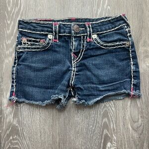 True religion girls shorts size 8